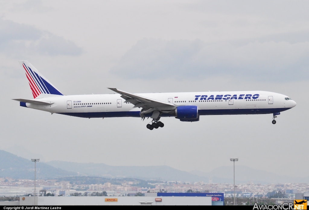 EI-UNM - Boeing 777-312 - Transaero Airlines