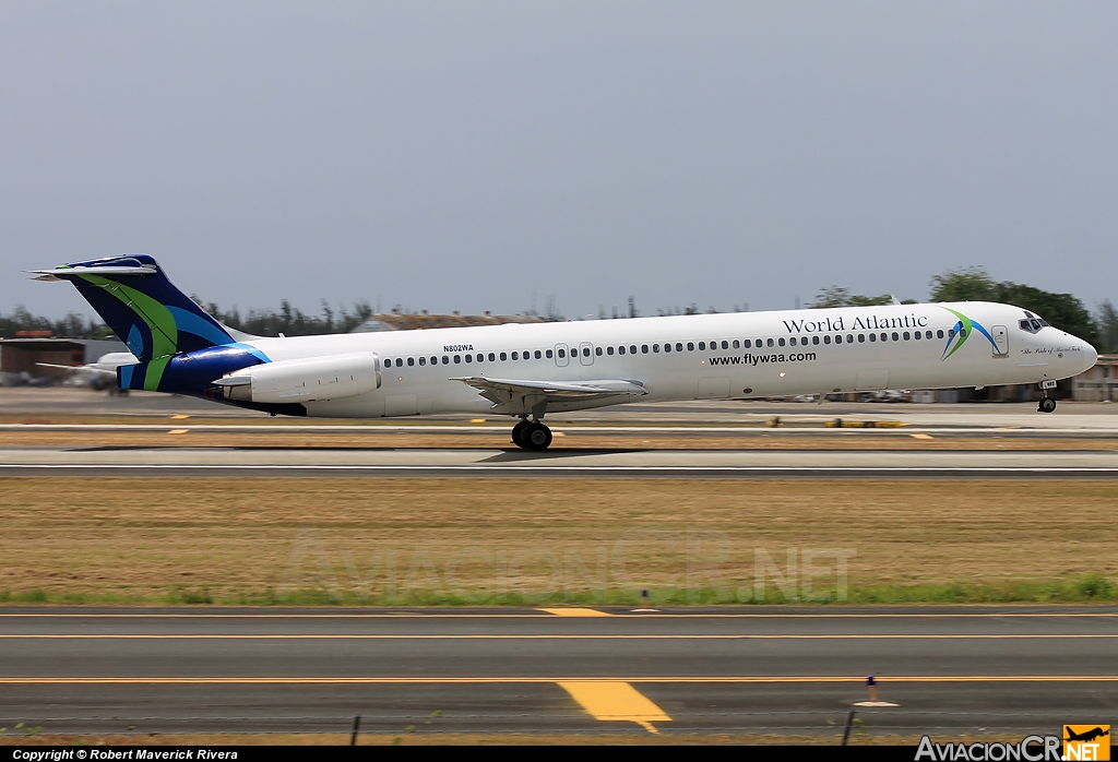 N802WA - McDonnell Douglas MD-83 (DC-9-83) - World Atlantic Airlines