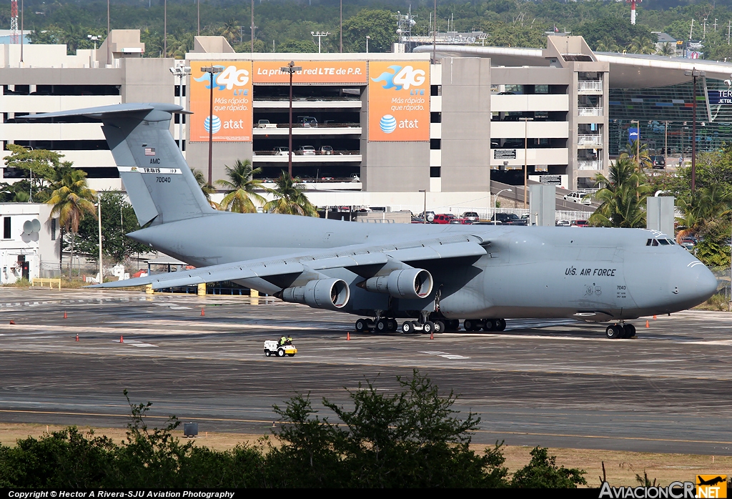 87-0040 - Lockheed C-5B Galaxy (L-500) - U.S. Air Force