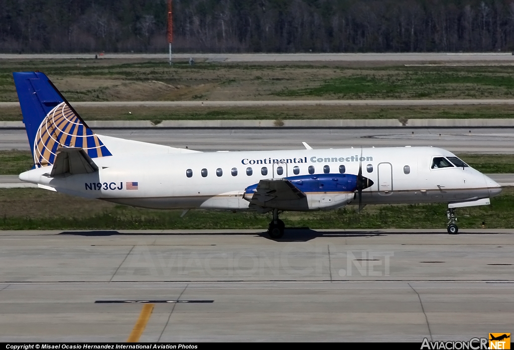 N193CJ - Saab 340B - Continental Connection (Colgan Air)