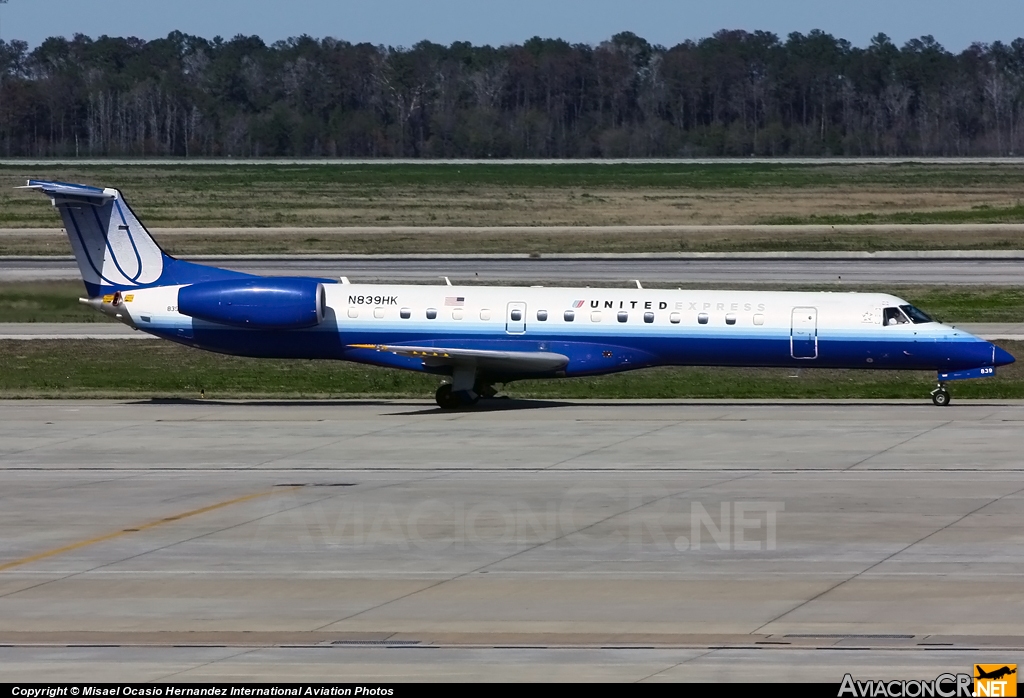 N839HK - Embraer EMB-145LR (ERJ-145LR) - United Express (Trans States Airlines)