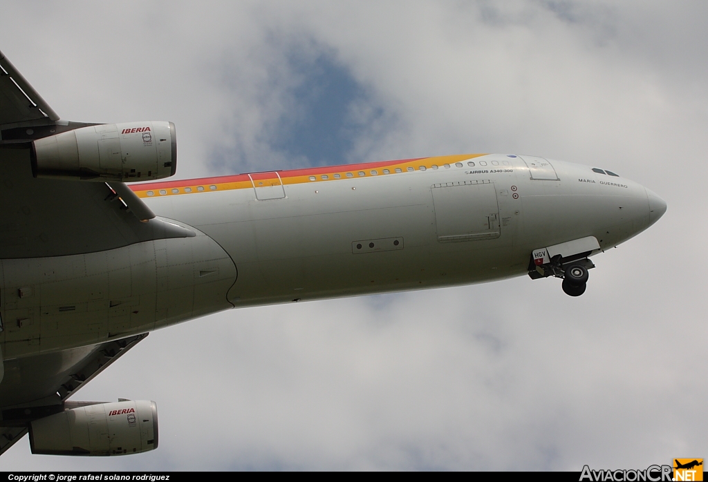 EC-HGV - Airbus A340-313X - Iberia
