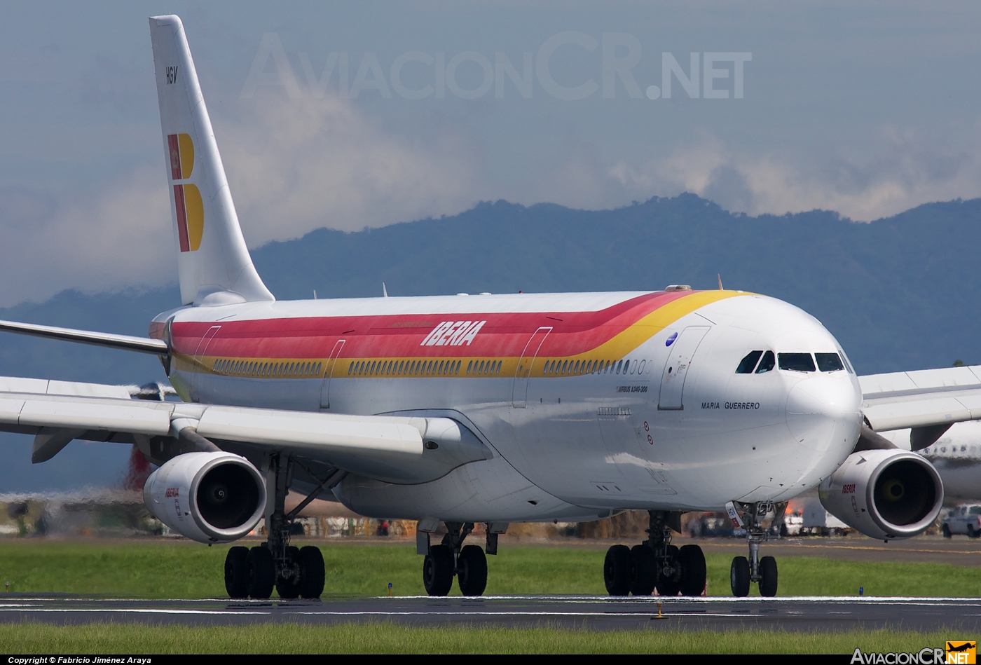 EC-HGV - Airbus A340-313X - Iberia