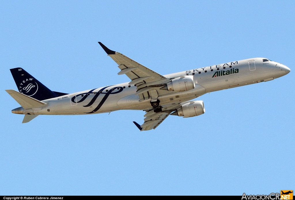 EI-RND - Embraer 190-100LR - Alitalia CityLiner