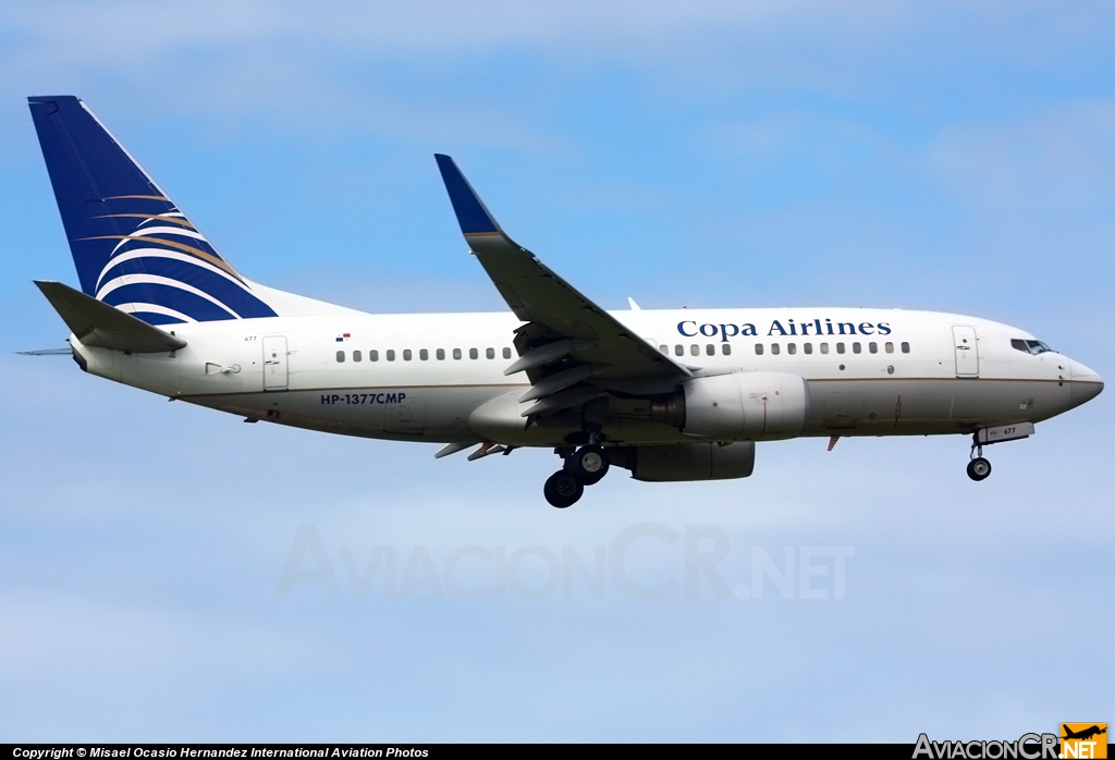 HP-1377CMP - Boeing 737-7V3 - Copa Airlines