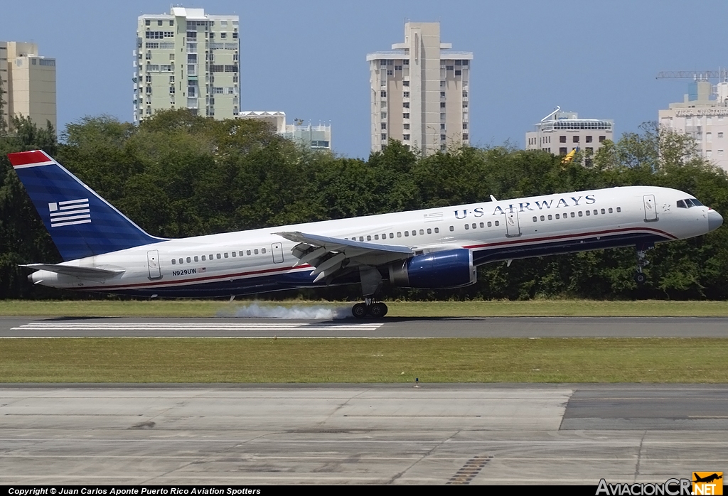 N929UW - Boeing 757-2B7 - US Airways