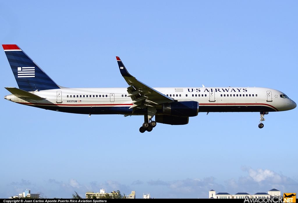 N937UW - Boeing 757-2B7 - US Airways