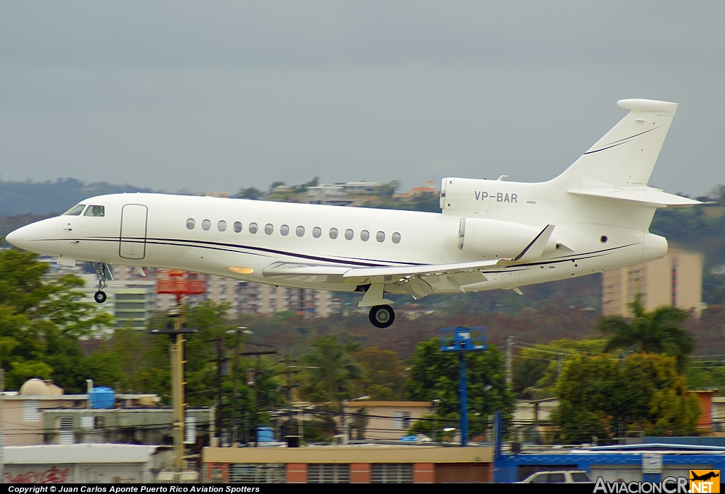 VP-BAR - Dassault Falcon 7X - Privado