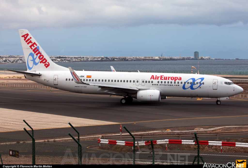 EC-JBK - Boeing 737-85P - Air Europa