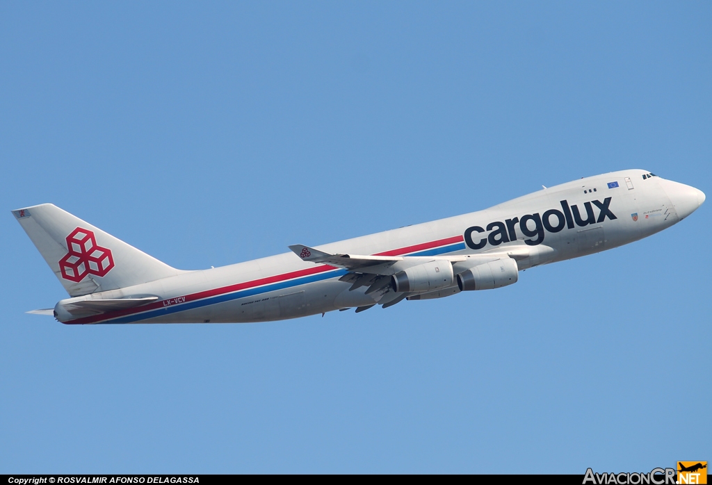 LX-VCV - Boeing 747-4R7F(SCD) - Cargolux