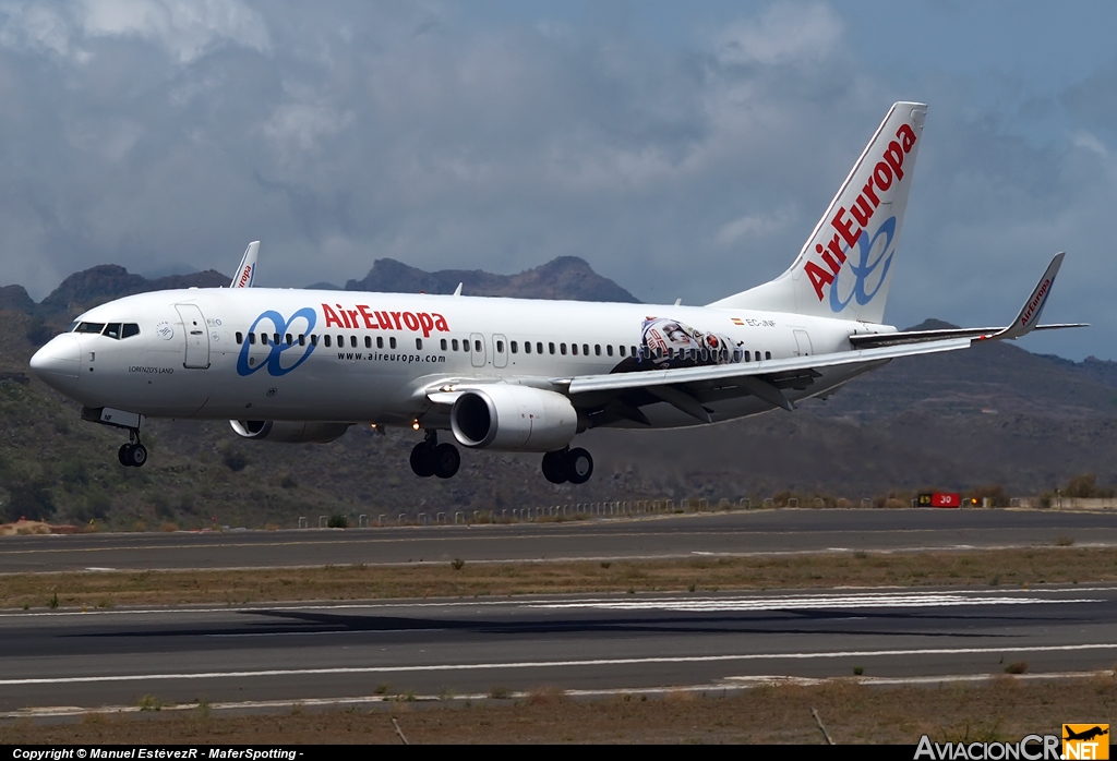 EC-JNF - Boeing 737-85P - Air Europa