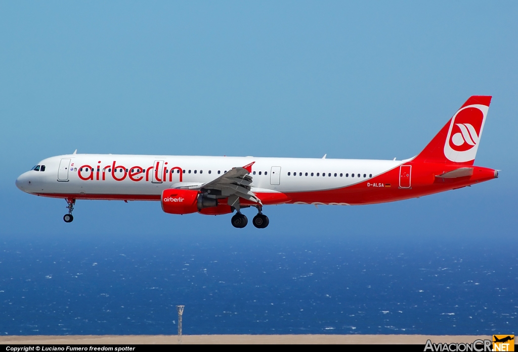 D-ALSA - Airbus A321-211 - Air Berlin