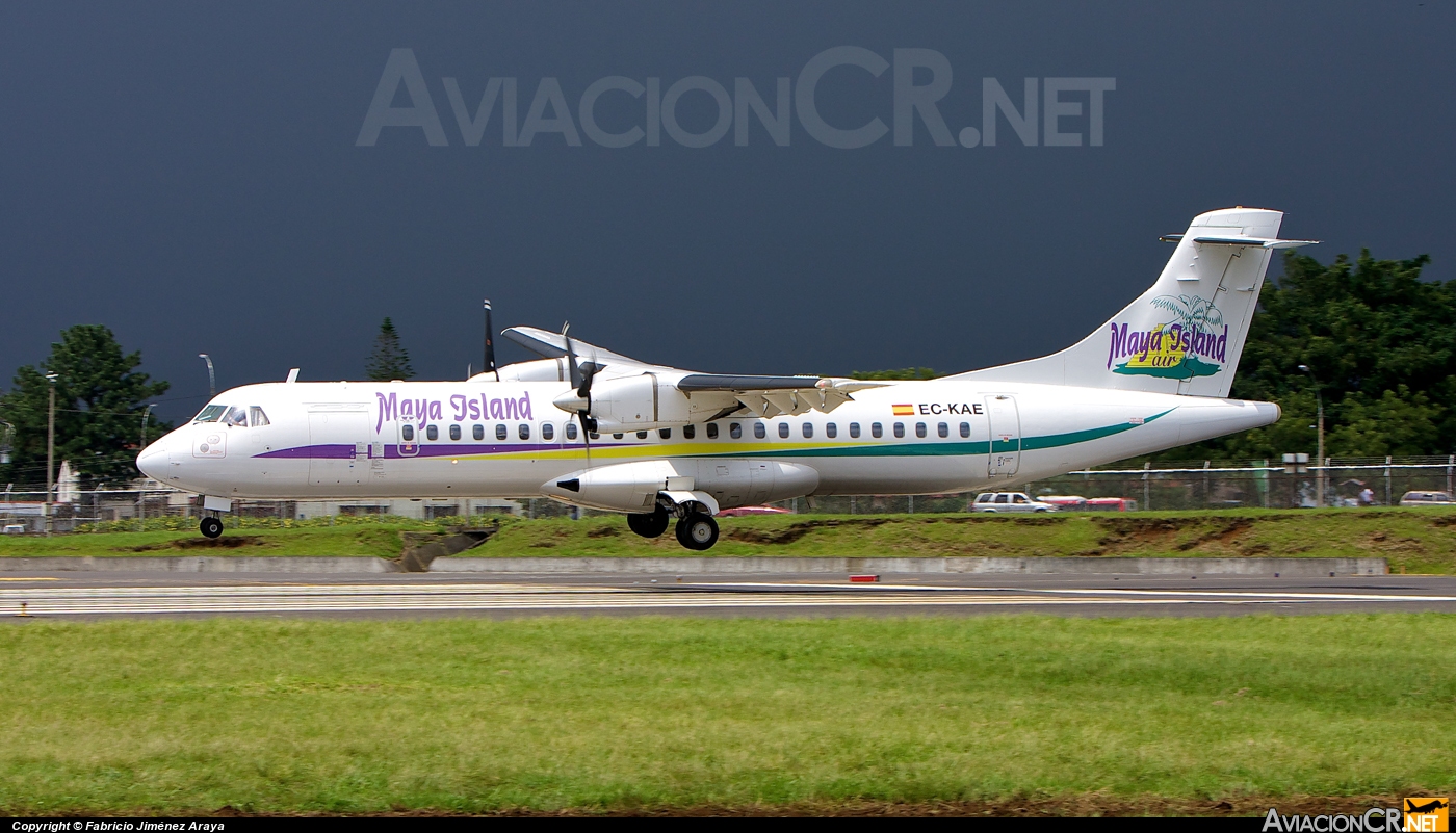 EC-KAE - ATR 72-202 - Maya Island Air (Swiftair)
