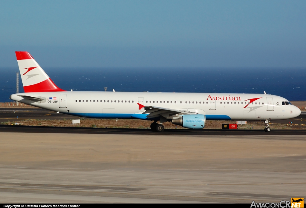 OE-LBF - Airbus A321-211 - Austrian Airlines