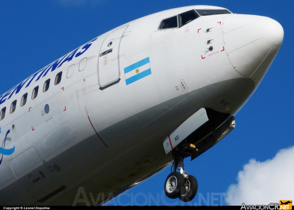 LV-CAD - Boeing 737-76N - Aerolineas Argentinas