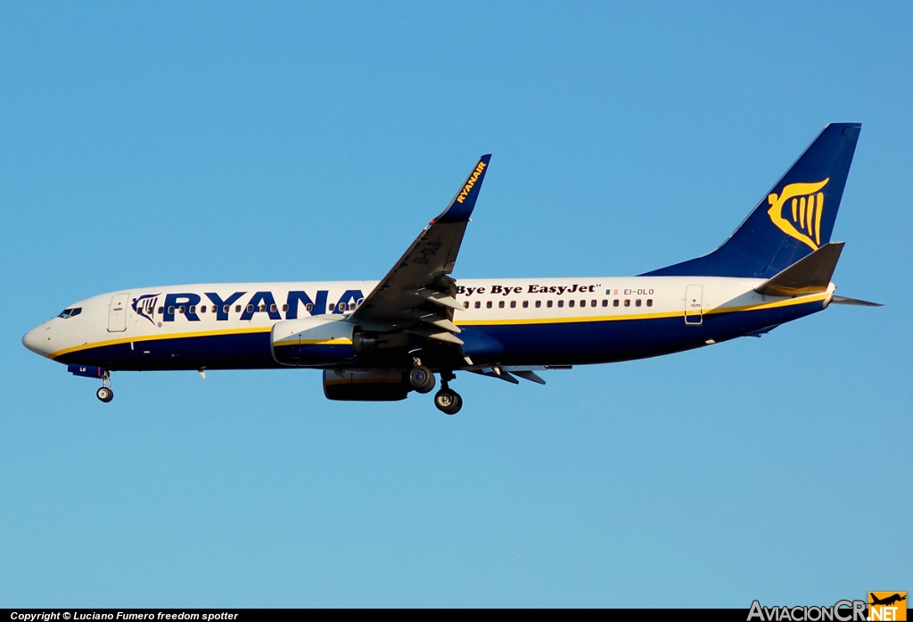 EI-DLO - Boeing 737-8AS - Ryanair