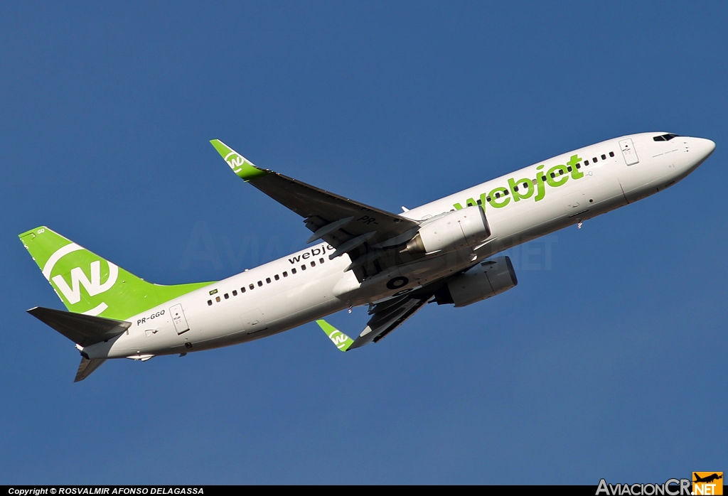 PR-GGQ - Boeing 737-8EH - Webjet Linhas Aéreas