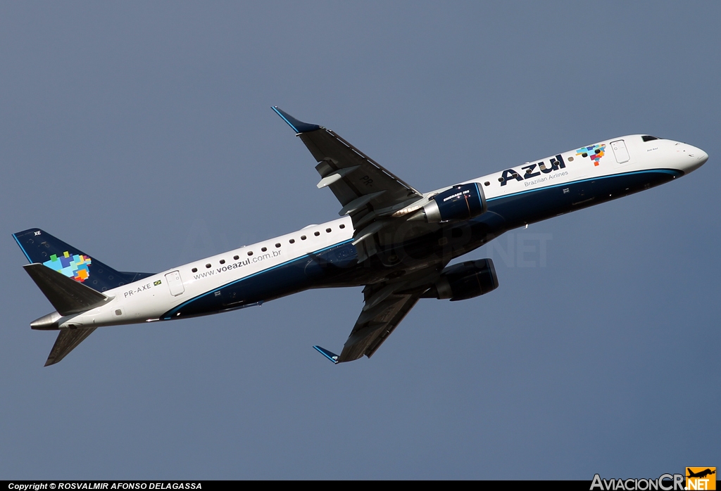 PR-AXE - Embraer ERJ-195 - Azul Linhas Aéreas Brasileiras