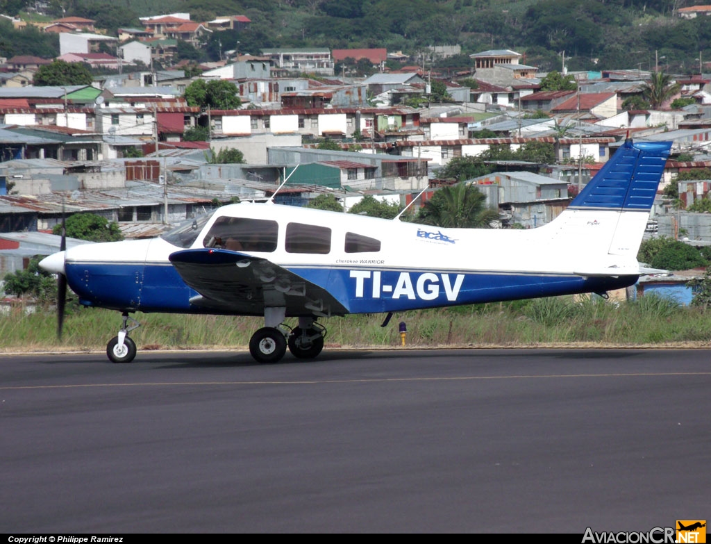 TI-AGV - Piper PA-28-161 Warrior II - IACA - Instituto Aeronautico Centroamericano