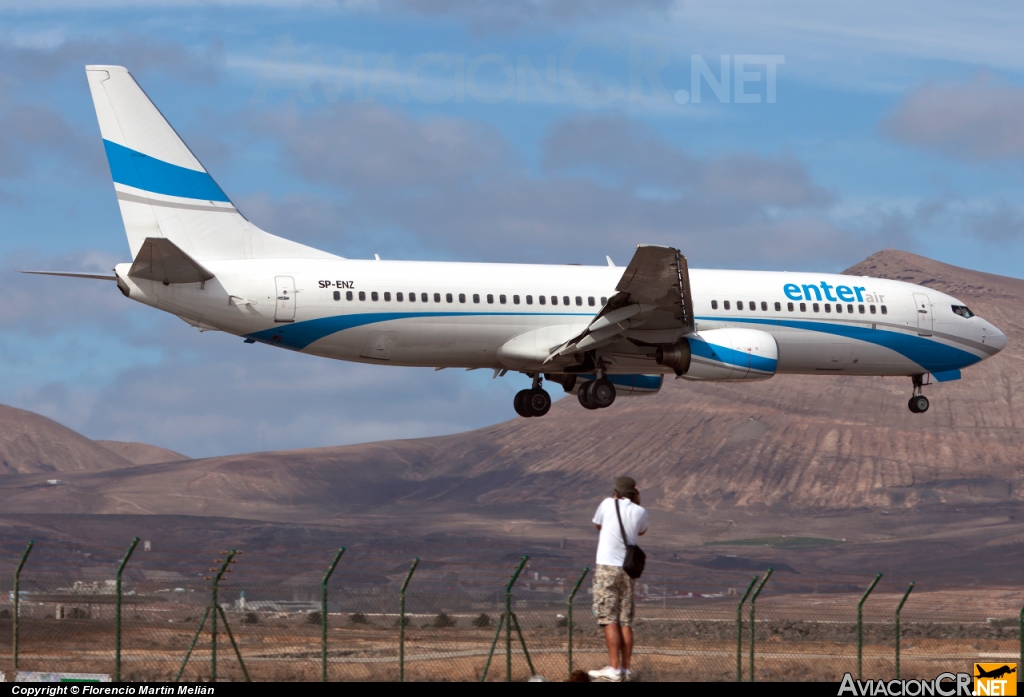 SP-ENZ - Boeing	737-85F - Enter Air