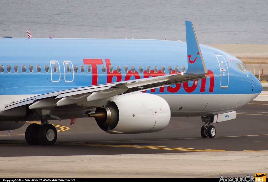 G-TAWF - Boeing 737-8K5 - Thomson Airways