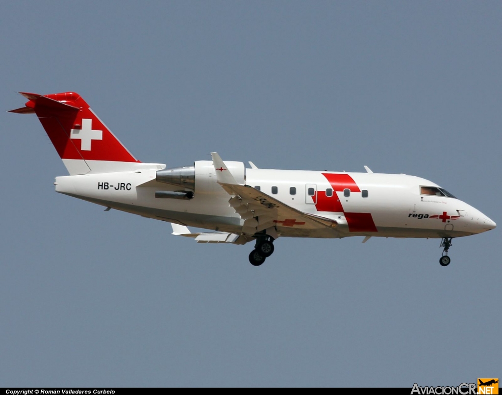HB-JRC - Bombardier CL-600-2B16 Challenger 604 - Swiss Air-Ambulance