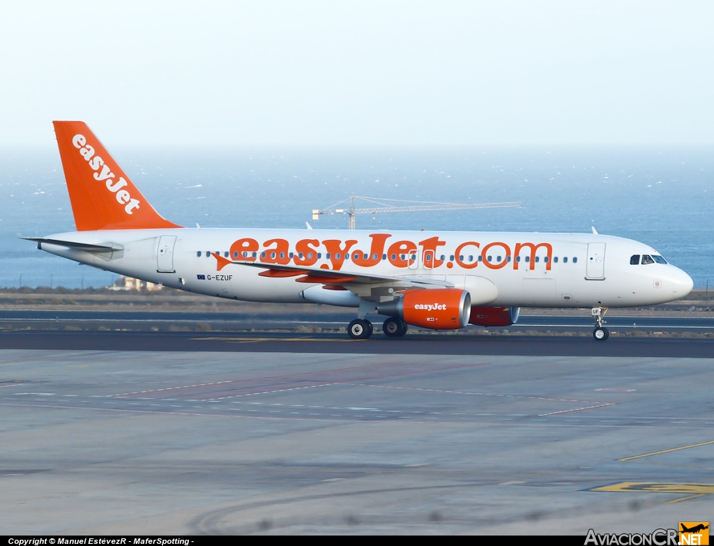 G-EZUF - Airbus A320-214 - EasyJet Airline