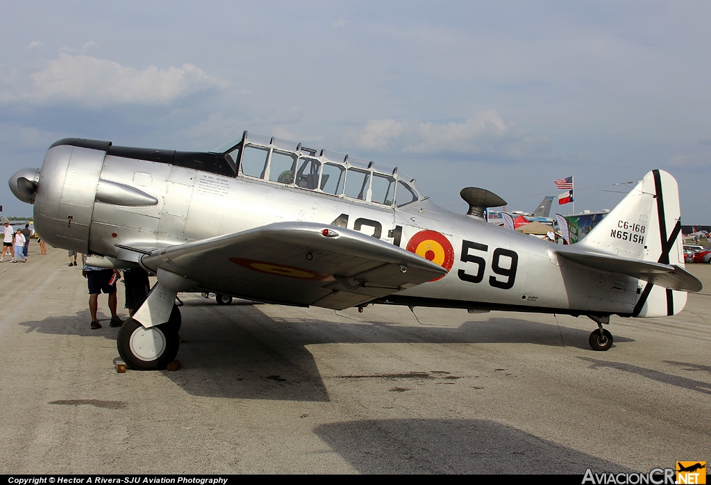 N651SH - North American Medore T-6D - Privado