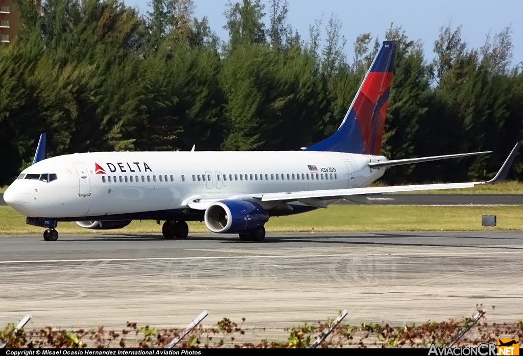 N383DN - Boeing 737-832 - Delta Air Lines