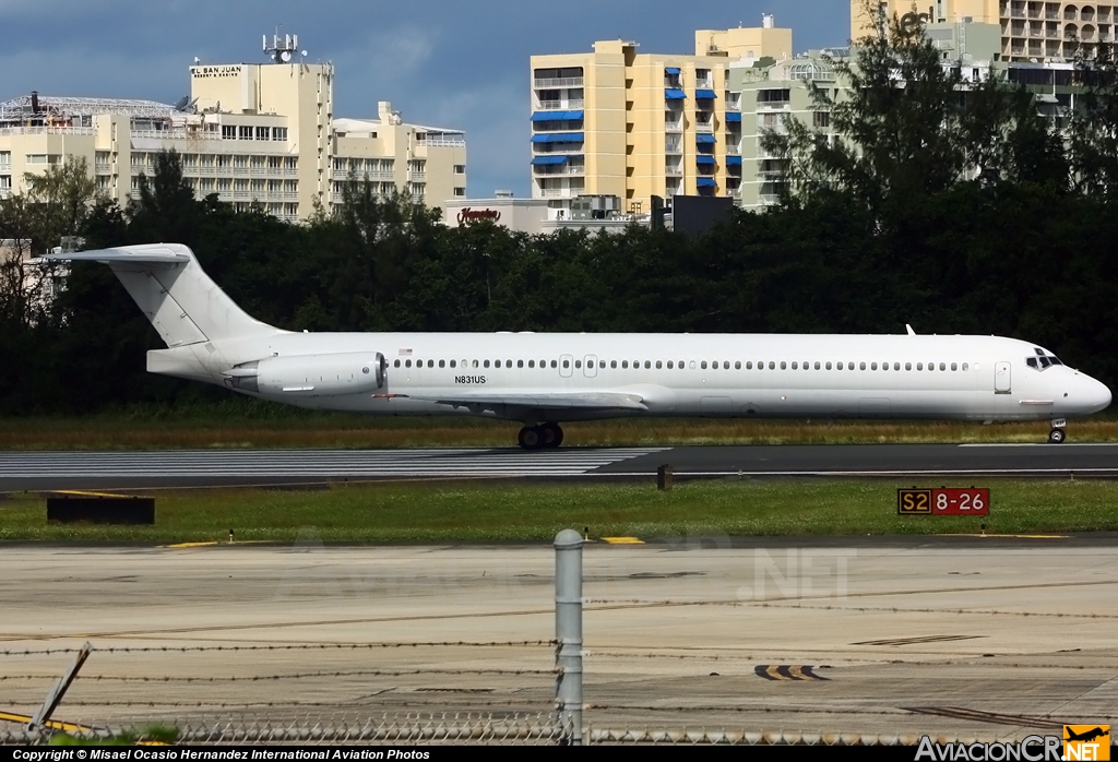 N831US - McDonnell Douglas MD-83 -  USA Jet