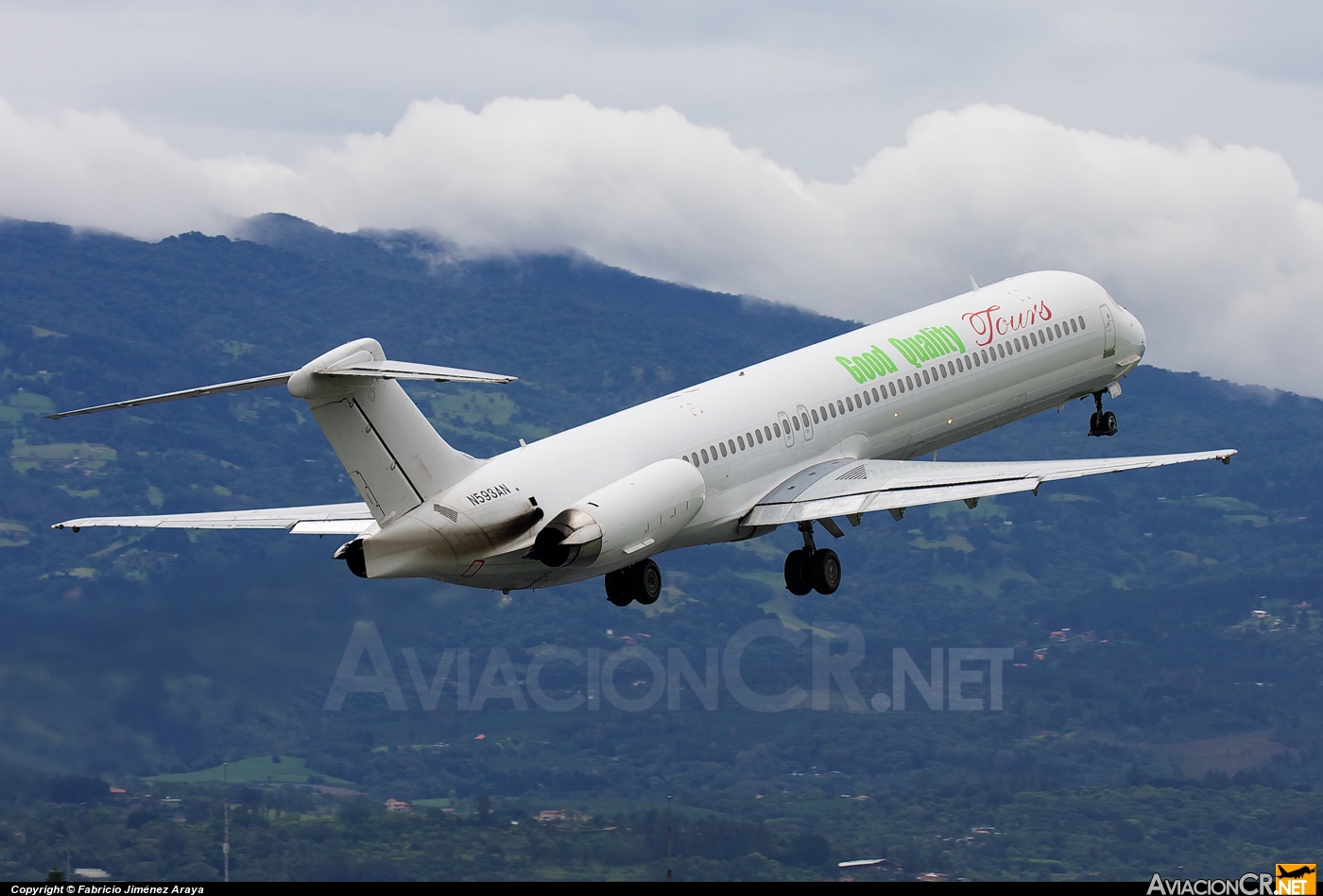 N593AN - McDonnell Douglas MD-83 - CSI Aviation Services