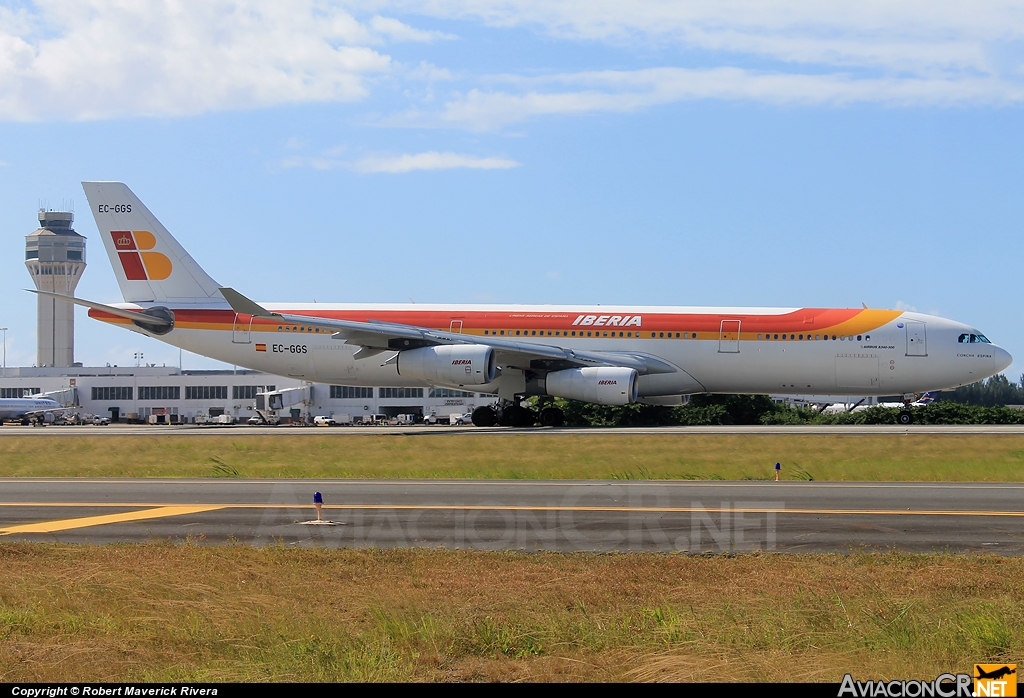 EC-GGS - Airbus A340-313 - Iberia