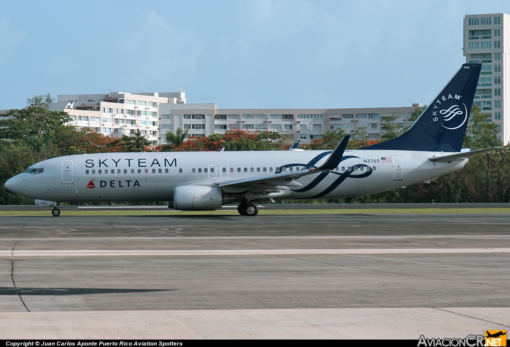 N3765 - Boeing 737-832 - Delta Air Lines