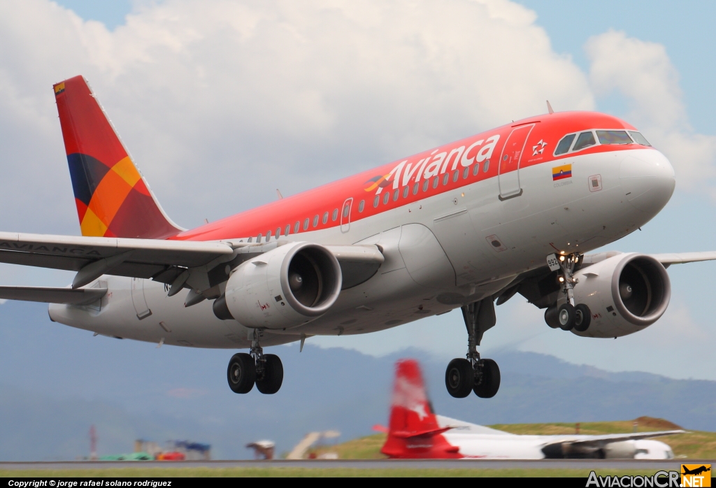 N992TA - Airbus A319-112 - Avianca