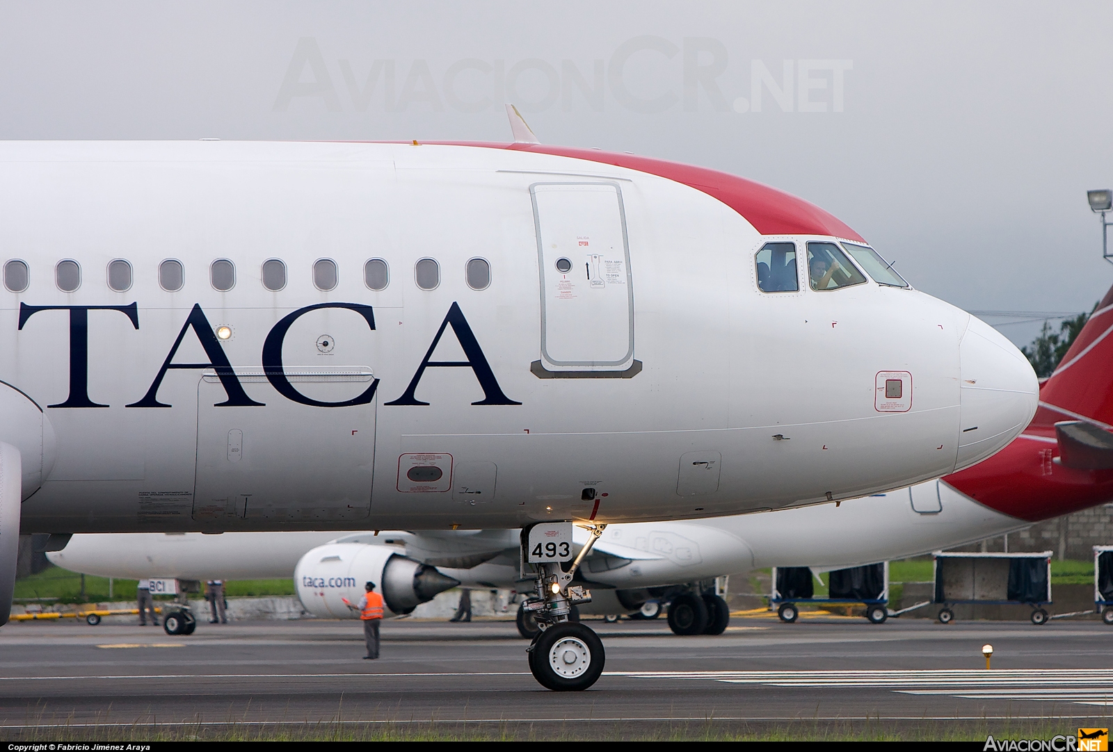 N493TA - Airbus A320-233 - TACA
