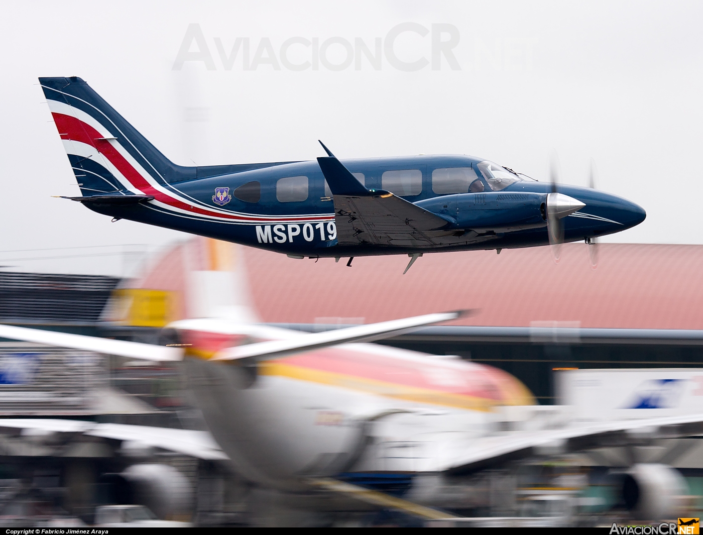 MSP019 - Piper PA-31-350 Navajo Panther - Ministerio de Seguridad Pública - Costa Rica