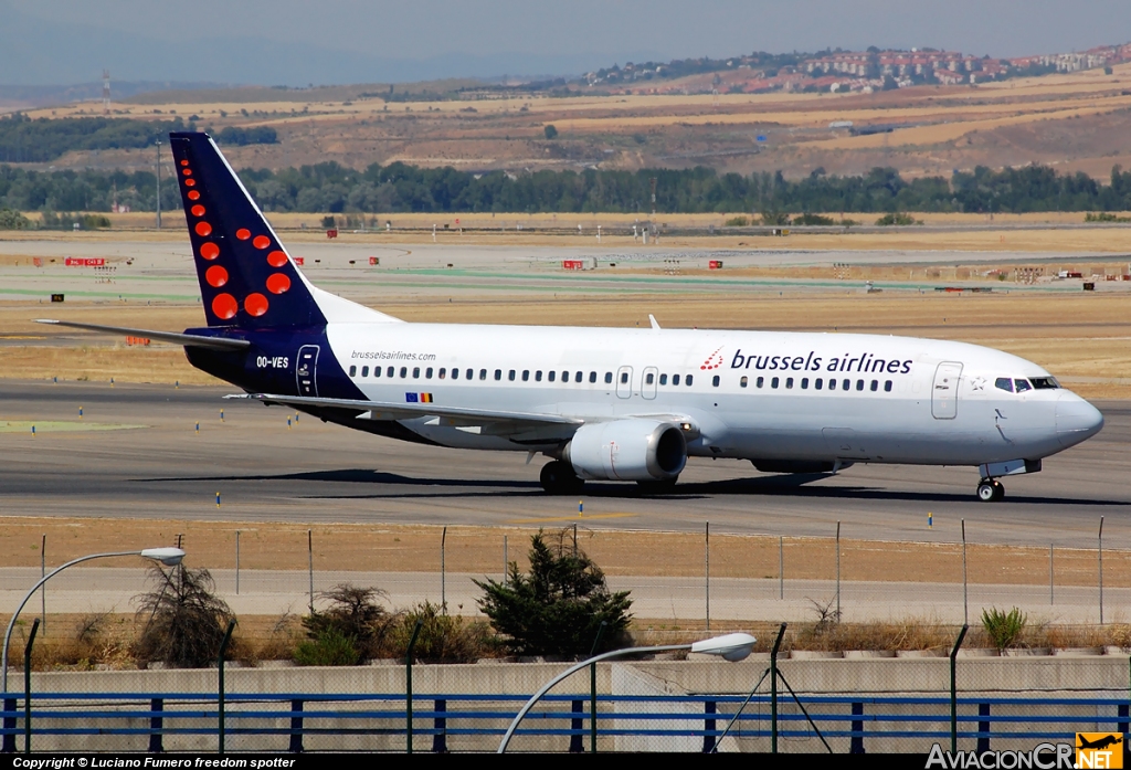 OO-VES - Boeing 737-43Q - Brussels airlines