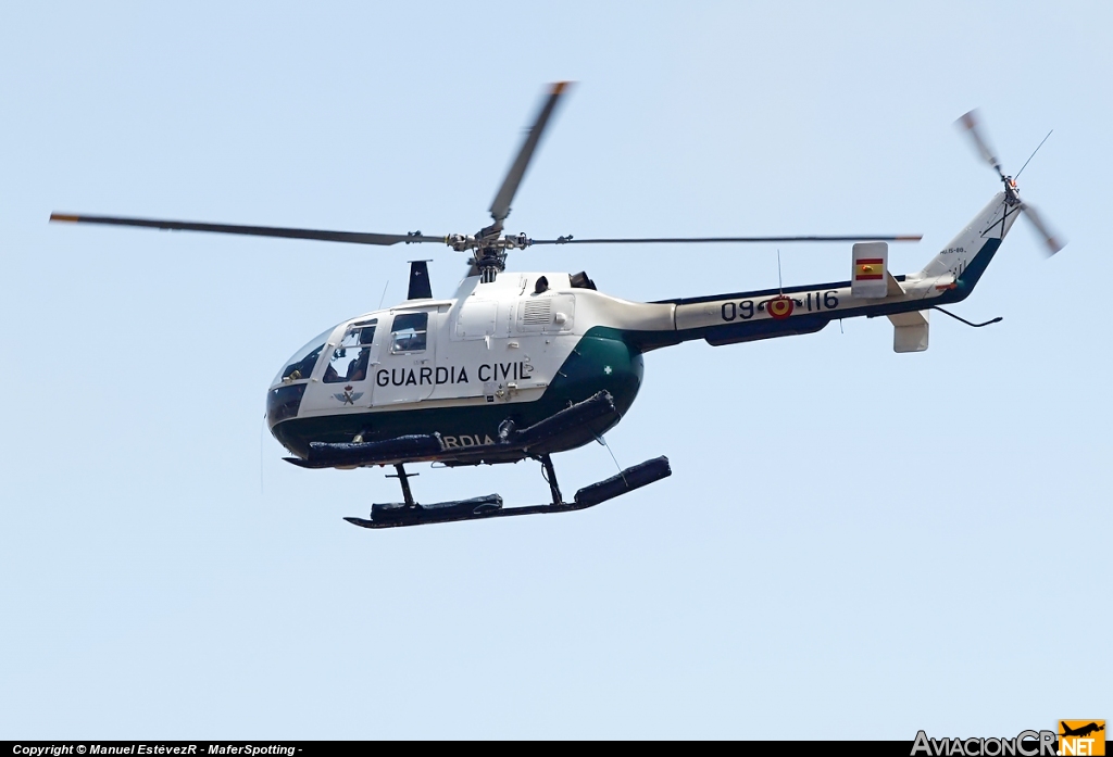 HU.15-88 - MBB-Bö105CB - Guardia Civil