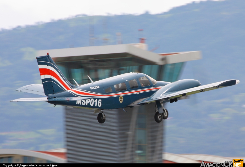 MSP016 - Piper PA-34-200T Seneca II - Ministerio de Seguridad Pública - Costa Rica
