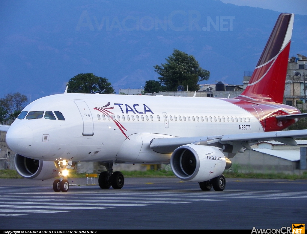 N990TA - Airbus A319-112 - TACA