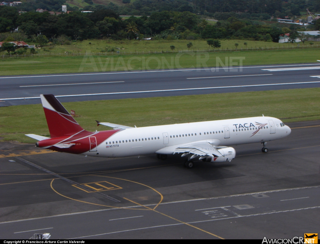 N570TA - Airbus A321-231 - TACA