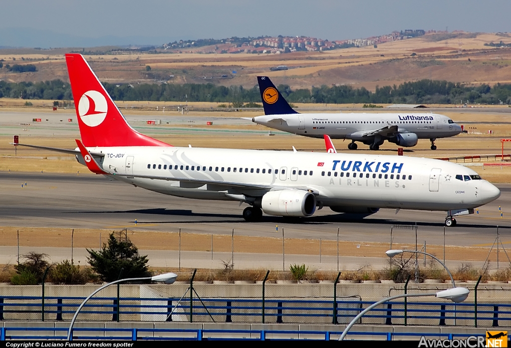 TC-JGV - Boeing 737-8F2 - Turkish Airlines