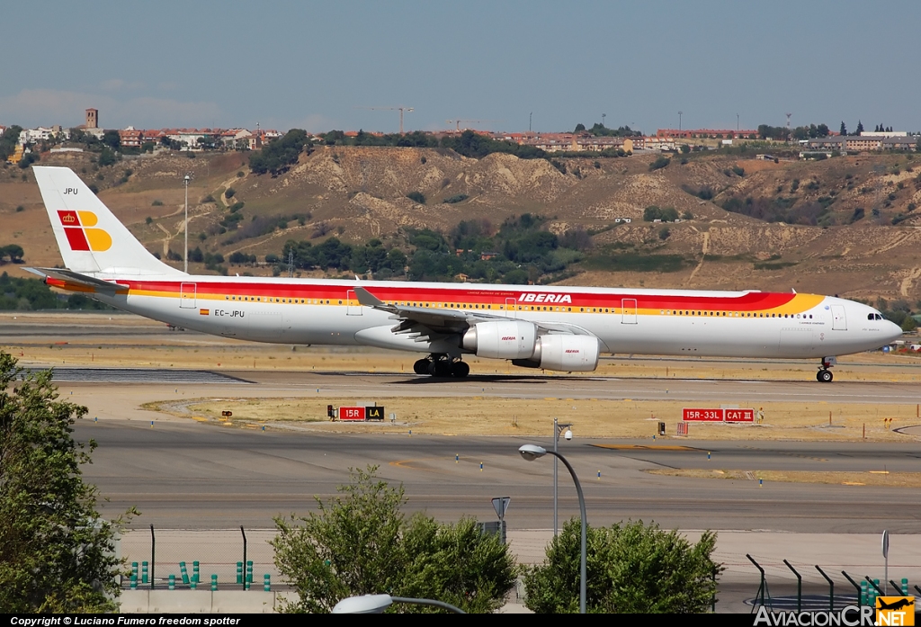 EC-JPU - Airbus A340-642 - Iberia