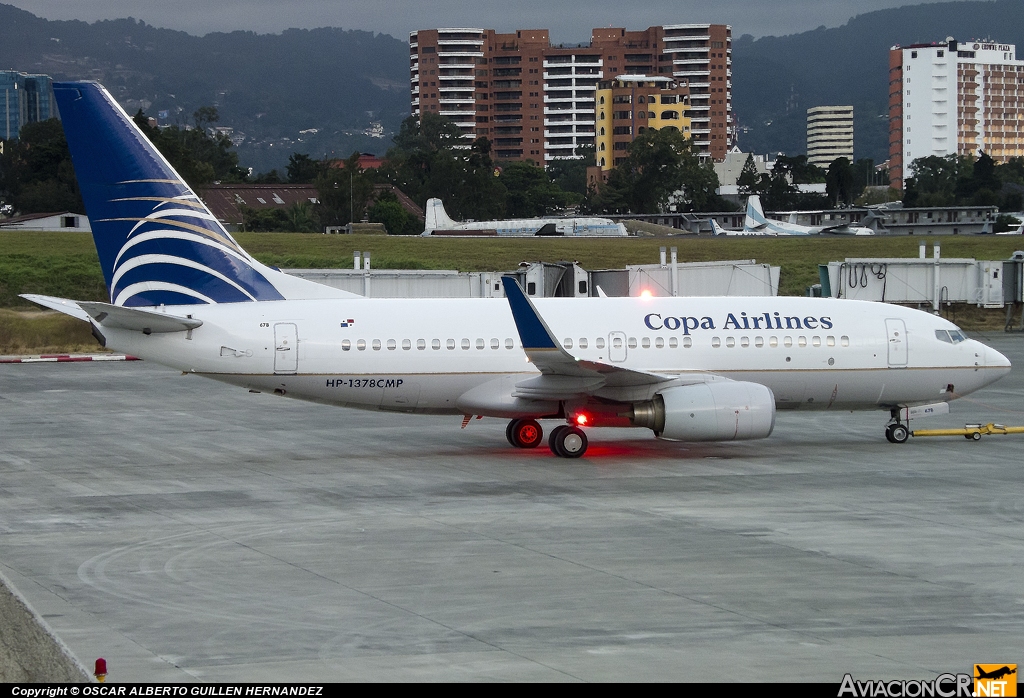 HP-1378CMP - Boeing 737-7V3 - Copa Airlines