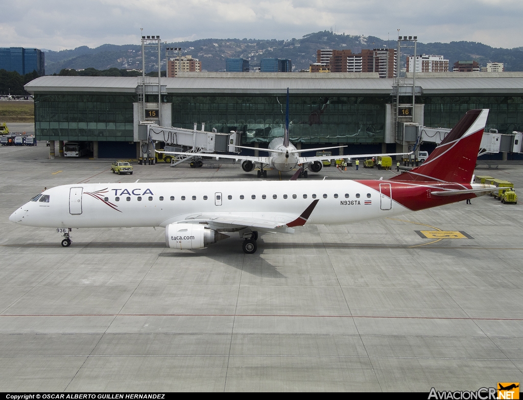 N936TA - Embraer 190-100IGW - TACA