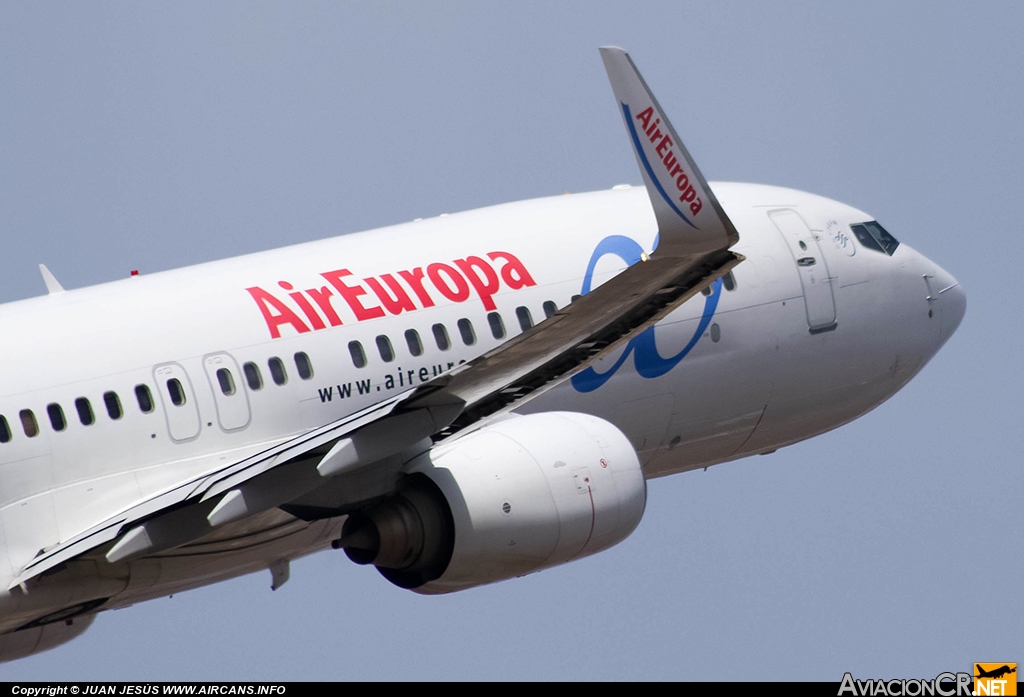 EC-ISN - Boeing 737-86Q - Air Europa