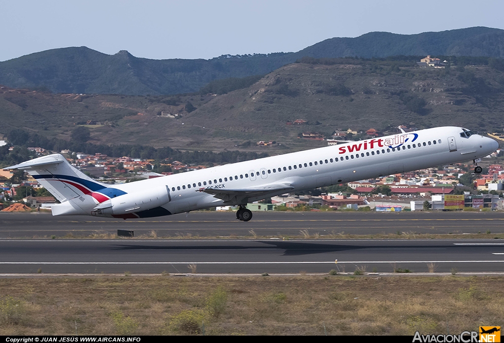 EC-KCX - McDonnell Douglas	MD-83 - Swiftair