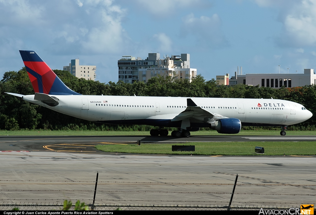 N806NW - Airbus A330-323X - Delta Air Lines