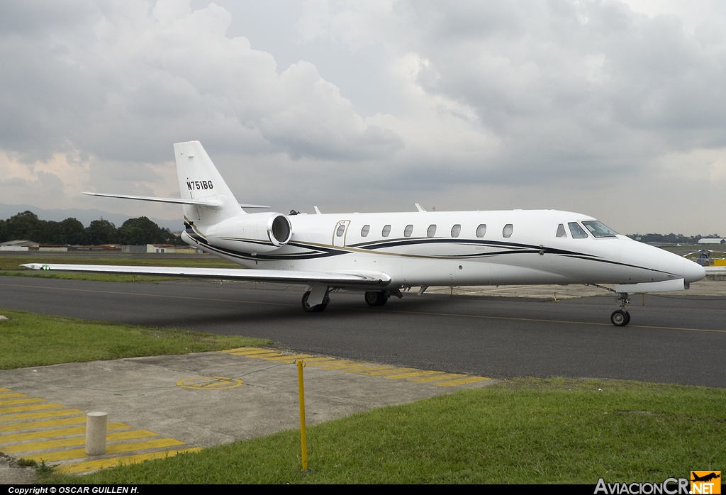 N751BG - Cessna Citation 680 Sovereign - Privado