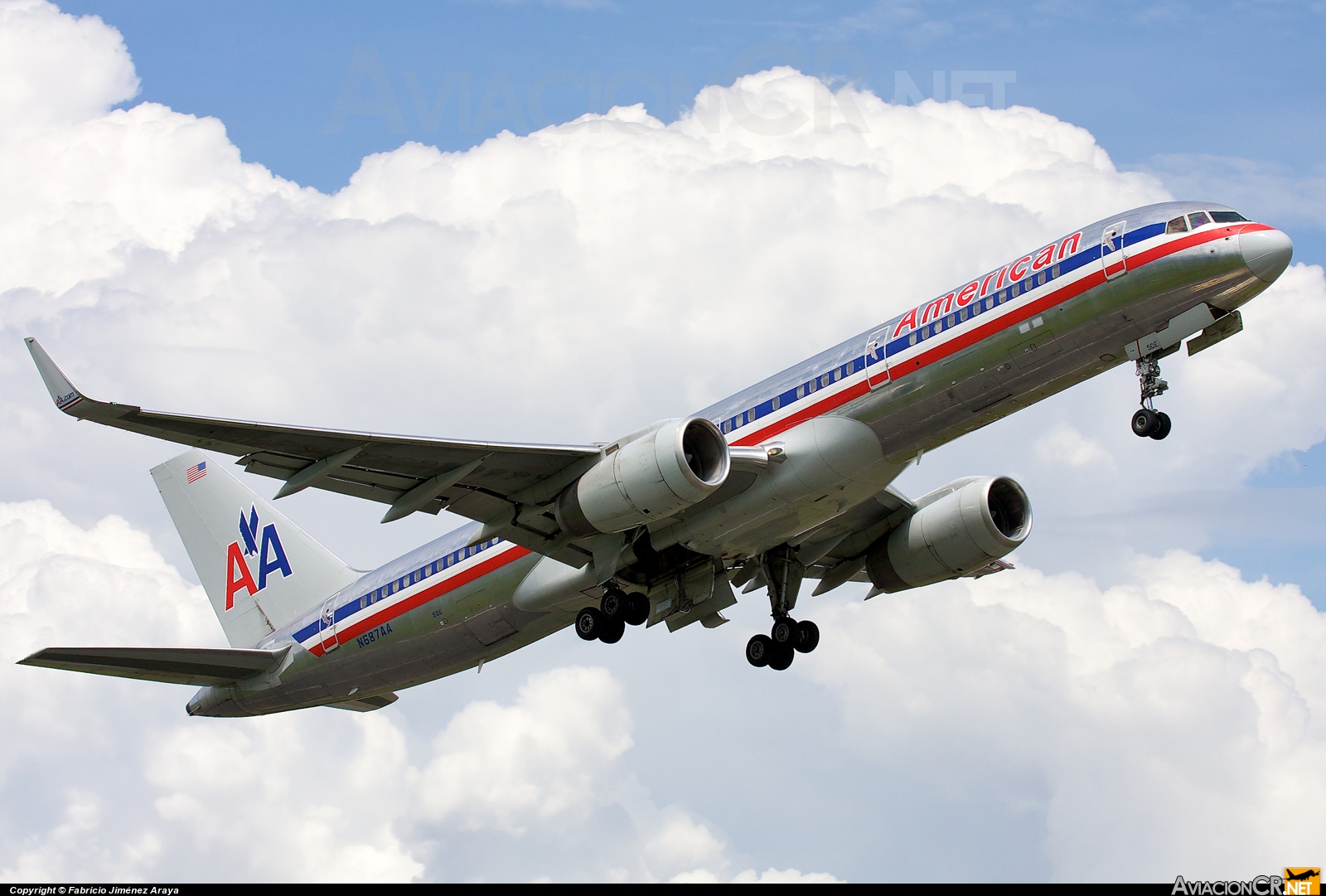 N687AA - Boeing 757-223 - American Airlines